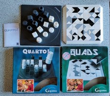 2 JEUX DE SOCIÉTÉ GIGAMIC QUARTO ET QUADS