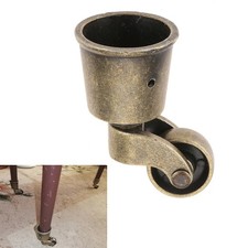 4 pièces roulettes de canapé en alliage de zinc pour meubles quincaillerie pou