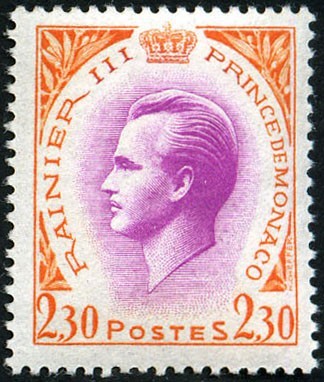 Timbre monaco 707 - timbre, n°707