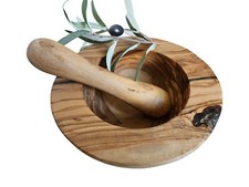 Mortier bord plat 18 cm et son