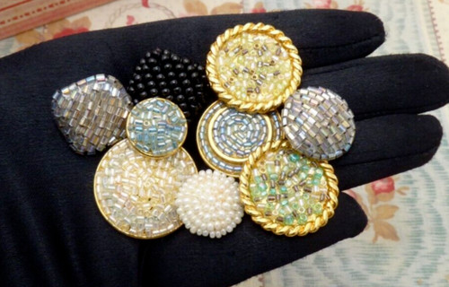 Lot anciens boutons - lot,