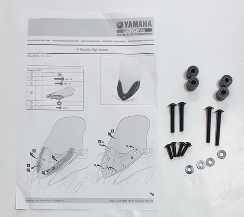 Bulle haute origine yamaha - d'origine,