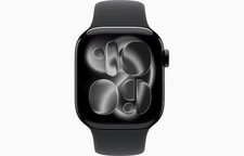 Apple Watch Série 11 (2025) GPS 42Mm Boîtier Noir Jais Bracelet Noir S/M MEQT4