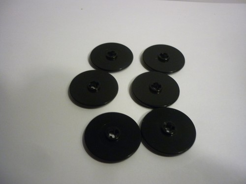 Lego technic black disc - x,