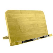 Pupitre Lecture Portable Porte-Livre avec 2 Clips de Page Métalliques Taille S