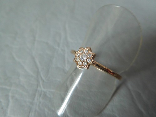 Bague fleur pavé - bague, pierre