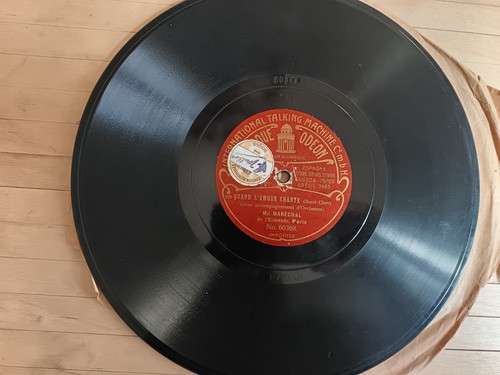 Disque tours odeon - 78,