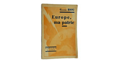 📘 Europe ma patrie-Librairie Valois- Livre Ancien Collection Histoire-G. Riou.