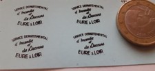 decals decalcomanie pompier