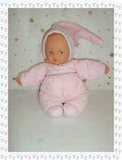 ㉜ - Doudou Poupée Babipouce Pays des Rêves Rose Doré Corolle 30 cm