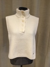 Superbe Et Authentique Pull Laine Écru Sandro TU Jamais Porté 