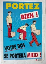 Lot de 5 anciennes affiches