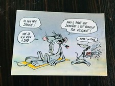 CARTE POSTALE 15X10 PTILUC 1991 LES RATS RAT'S 