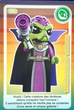 Crée Ton Monde Carte Lego 2018 Auchan N°36 La Créature Des Ténèbres