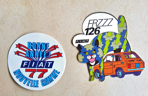 Fiat 126 stickers - fiat,
