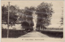 CPA -69-  ANSE - Route du Jonchet.