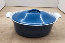 Le Creuset Cocotte plat à gratin en fonte émaillée Bleu N° 22