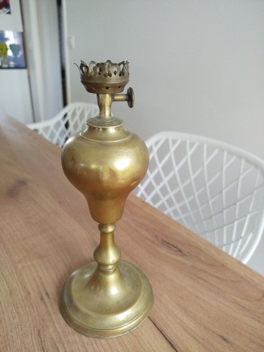 Ancien pied lampe a - pied,