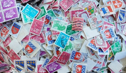 Vrac plus 1000 timbres - de,