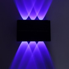 Lampes Solaires D'extérieur étanches à 6 LED Applique Murale D'extérieur OB