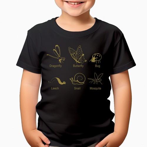 Shirt papillon insectes - t-shirt,