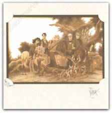 Ex-Libris Frank Pé Zoo Manon