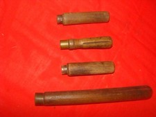 lot de 4 manches en bois pour