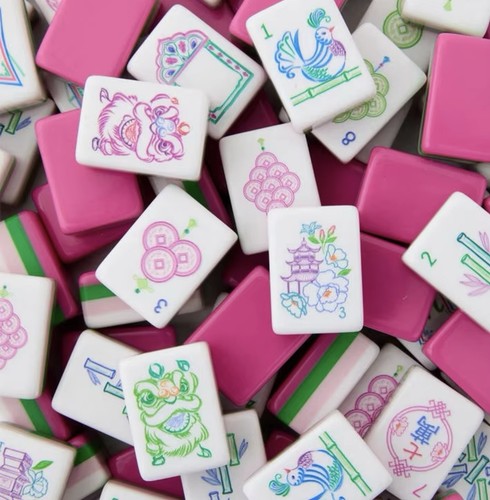 Mah jong tiles - tiles,