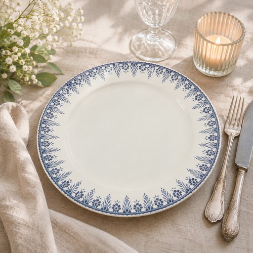 Assiette sarreguemines modèle - assiette,