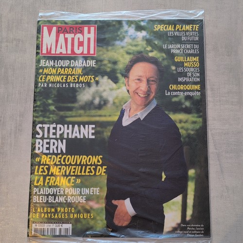 Paris match numéro 3708 - 3708, mai