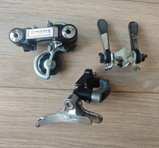 SIMPLEX Groupset - dérailleurs, manettes pour vélo vintage course, FRANCE, 1980s