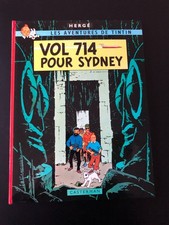 TINTIN Vol 714 pour Sydney EO 1er Tirage  B37 de 1968 en TTBE+++