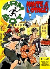 BD POCHE 22. Sam Bot N° 31  (Elvifrance) Monte à l'otage 1976
