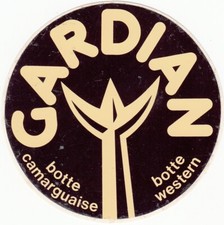 Autocollant  GARDIAN . BOTTE