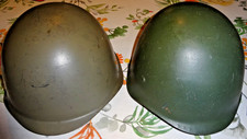 LOT de 2 Casques Militaires Tchèque 1953 et Hongrois 1950/70