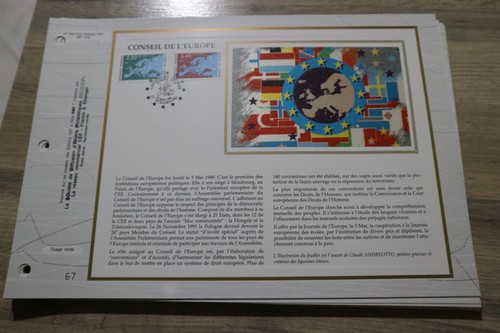 Feuillet cef 1991 - 1er, jour