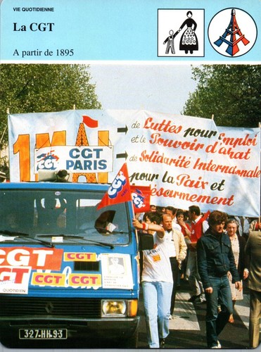 Fiche histoire cgt 1895 - fiche, la