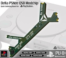 PS1 Modchip Puce PU-8 LATE SCPH-1001 SCPH-1002 Import and backup region free