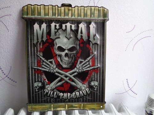 Tole metal tete - de,
