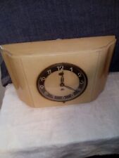 grande pendule  Vintage 1940/1950 Bois Peint déco