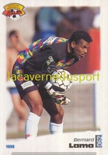 062 BERNARD LAMA # PARIS SAINT-GERMAIN PANINI UNFP FOOTBALL CARDS 1995 1996