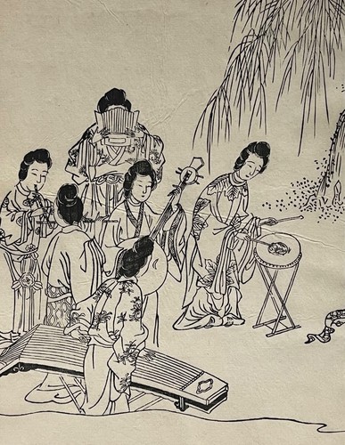Chine musique dynastie - de, han