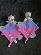 Doudou lot de 2 doudous plat