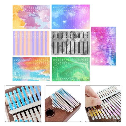 Autocollant kalimba pouce - autocollant,