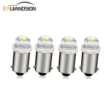 4x 6V 12V BA9S T4W COB 0.5W