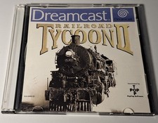 Jeu Sega Dreamcast PAL – Railroad Tycoon II – Incomplet – Testé et fonctionnel