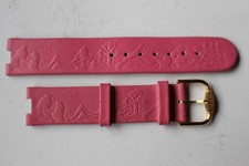 Bracelet pour montre TISSOT cuir rose 19 mm (32045)