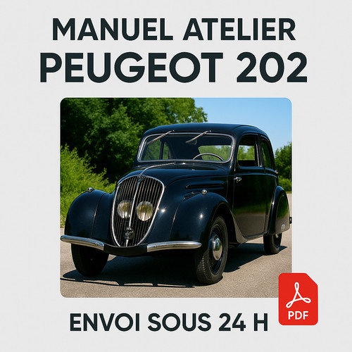 Manuel atelier peugeot 202 - atelier,