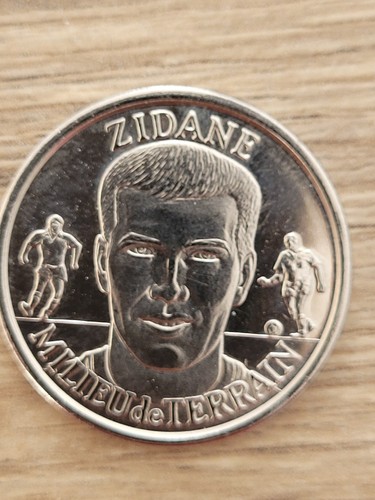 Pièce commémorative zidane - pièce,