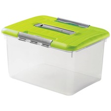 Curver 259575 Boîte de rangement Optima Classic 75 Jahre-Edition vert clair 1